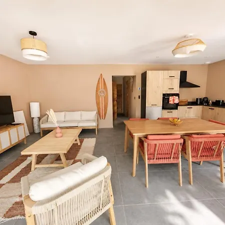 Villa Mezzanotte Le Brusc 80m De La - Climatisation-piscine-parking Six-Fours-les-Plages