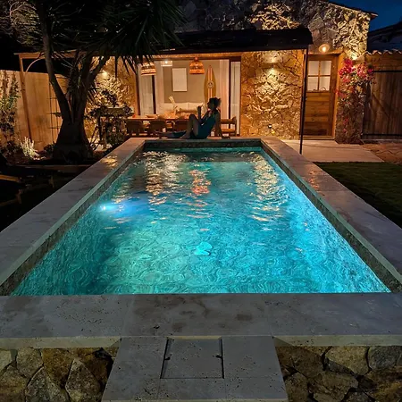 Mezzanotte Le Brusc 80m De La - Climatisation-piscine-parking Villa Six-Fours-les-Plages
